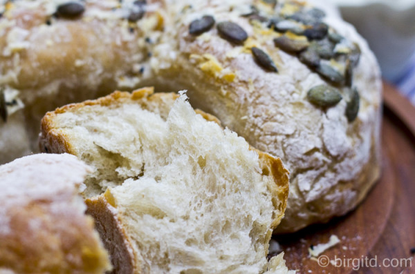 Brötchen-Sonne – der appetitliche Blickfang auf dem Grill-Buffet – Birgit D