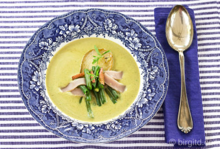 Grüne-Bohnen-Suppe - Birnen, Bohnen & Speck