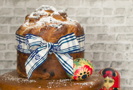 Babuschkas Kulitsch – das ukrainische (russische) Osterbrot – no knead – Brote aus aller Welt